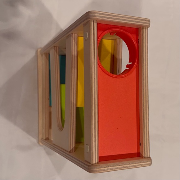 NWT Lovevery Wooden Drop & Roll Ramp With Ball (From Toddler Movement Mini Kit) - Picture 4 of 15